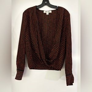 Diane von Furstenburg silk blouse
